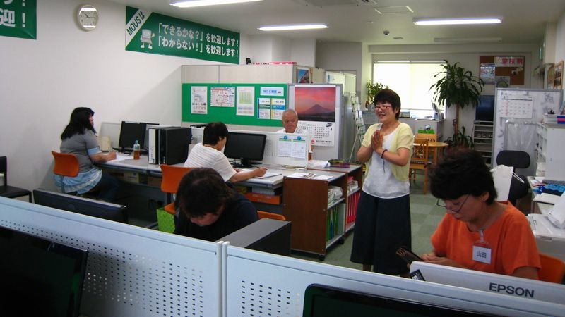 2016.7.25ペン字講座風景