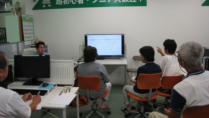 2017.8.21脳トレ風景