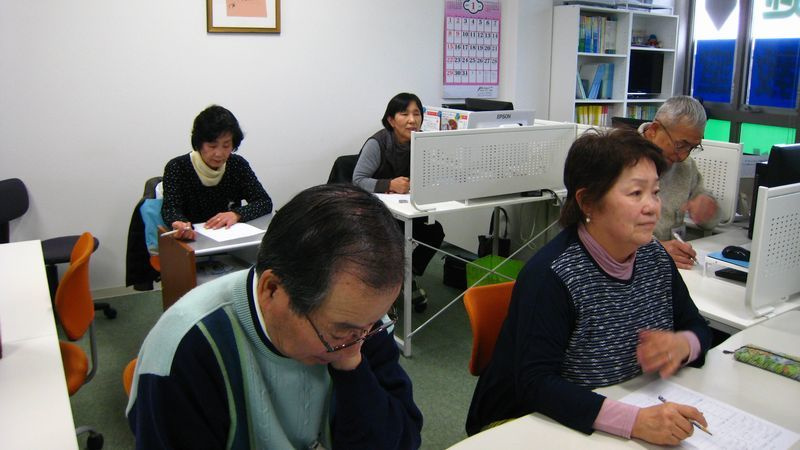 2017.1.23脳トレ風景