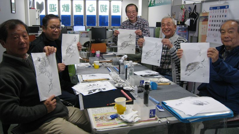 201811.26水墨画風景