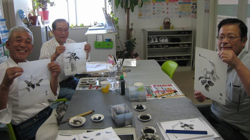 2018.4.23水墨画風景