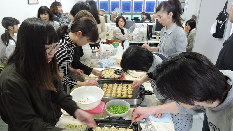 2019.3.17たこ焼きパーティー風景